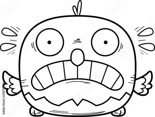 Scared Little Bald Eagle