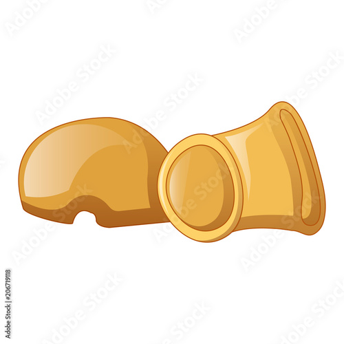 Pipette rigate icon. Cartoon of pipette rigate vector icon for web design isolated on white background