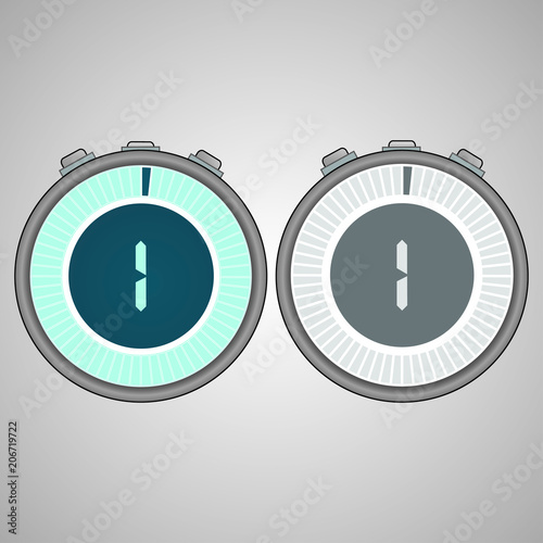 Electronic Digital Stopwatch 1 second