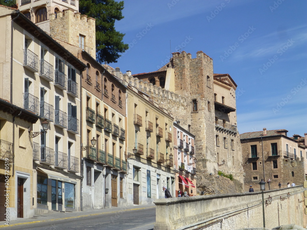 Segovia,ciudad de la comunidad autónoma de Castilla y León (España) 