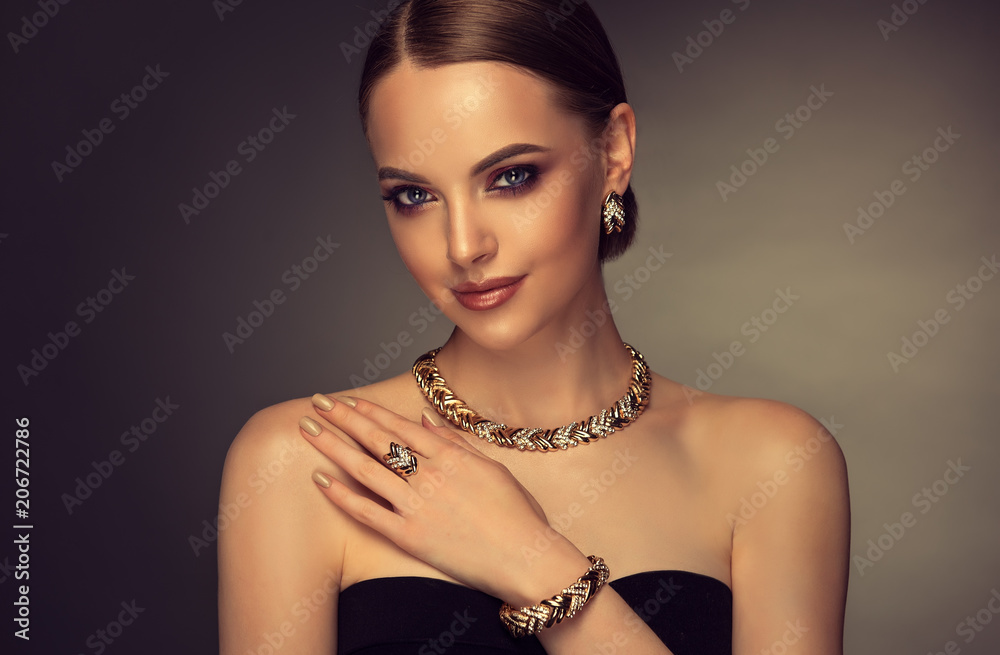 Beautiful Diamond Rose Gold Colour Bracelet For Girl & Women – Shivansh Fab