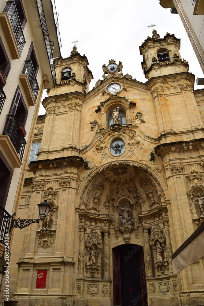 Basilica of Saint Mary of the Chorus in San Sebastian, Spain