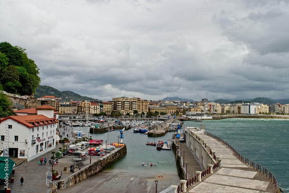 San Sebastian harbour