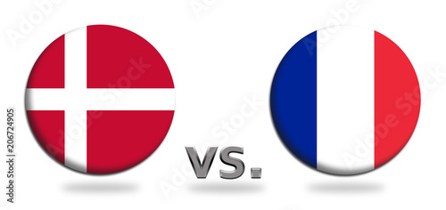 Free Download Russia 2018 group c Denmark versus France - GFXLoad