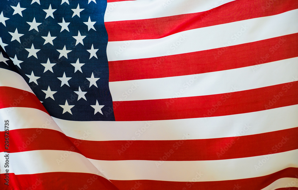 Naklejka premium USA american flag background