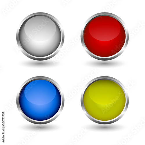 web buttons colorful design set Free Download web buttons colorful design set - GFXLoad