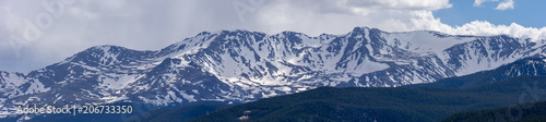 Colorado Mountain Landscape Near the Ski Resort of Vail 7
