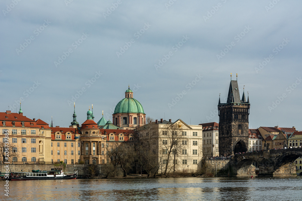 Charles bridge in Prague