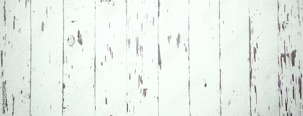Old white wooden planks Old white wooden planks