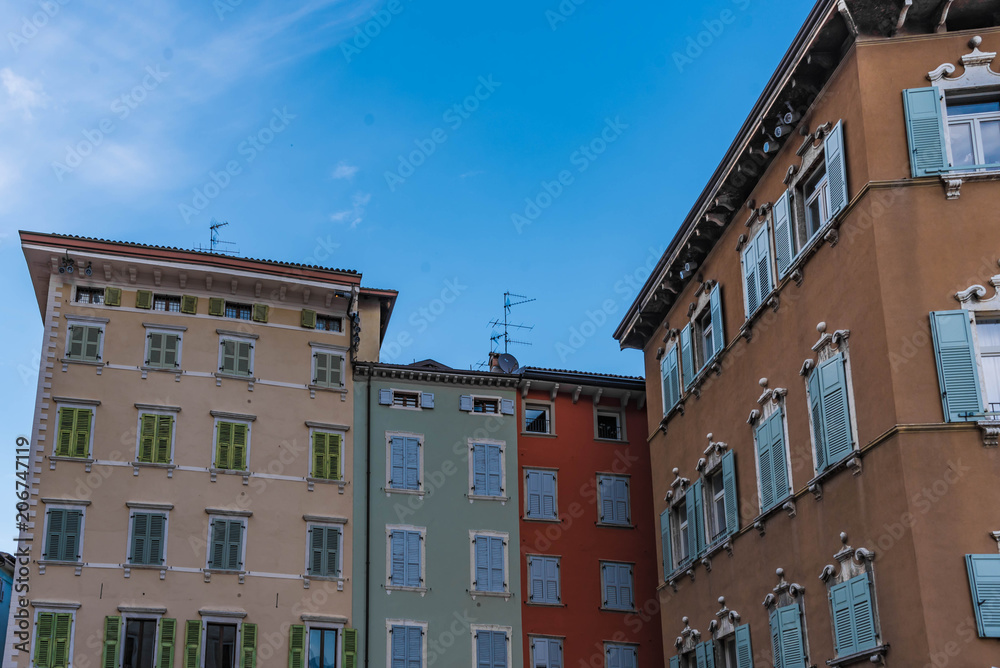 Altstadthäuser in Riva del Garda