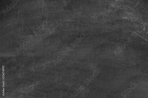 Clean chalkboard surface with space for text, closeup