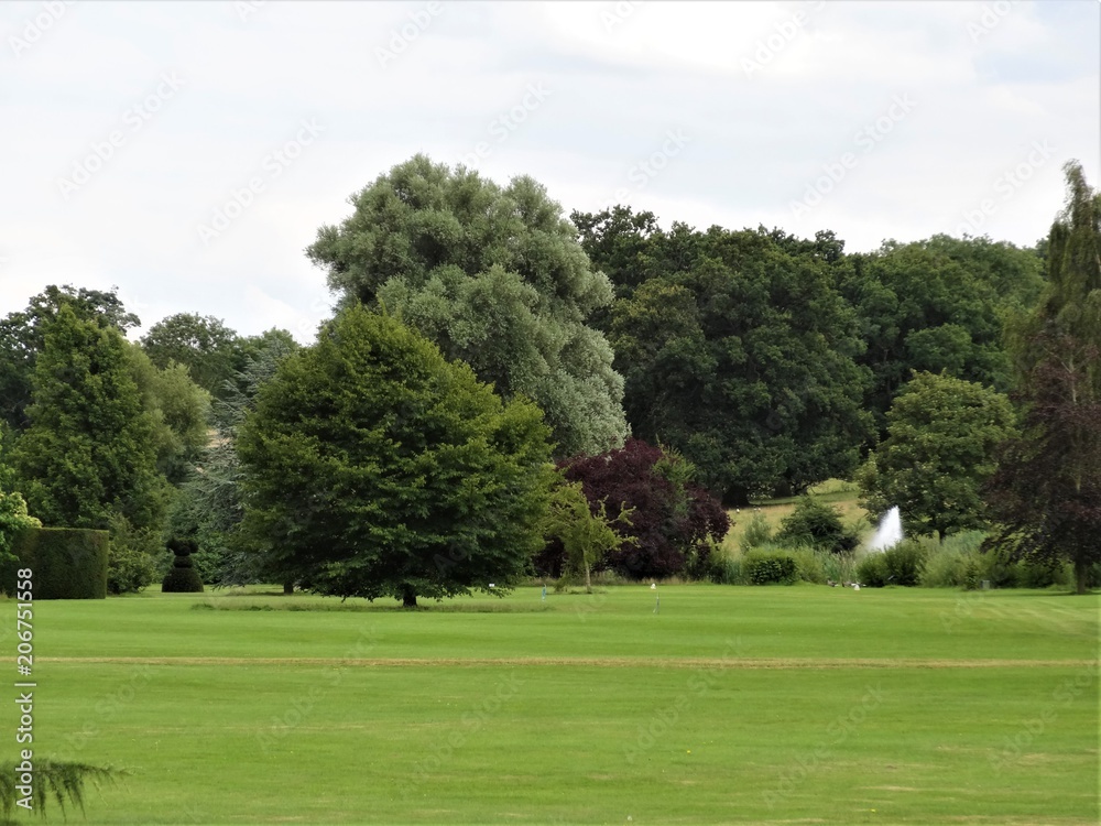 Obraz premium In an English garden
