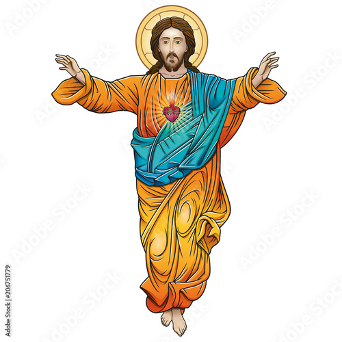 Jesus Christ also referred to as Jesus of Nazareth. The Son of God and symbol of Christianity