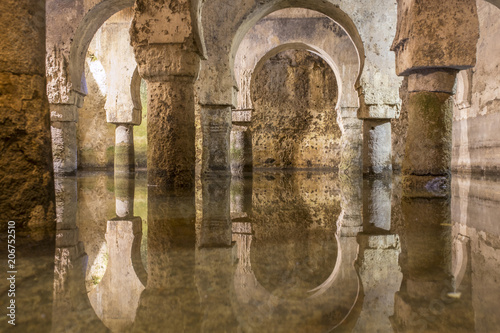Arab cistern, former mosque during the Medieval Muslims Rule in Spain, Caceres photo