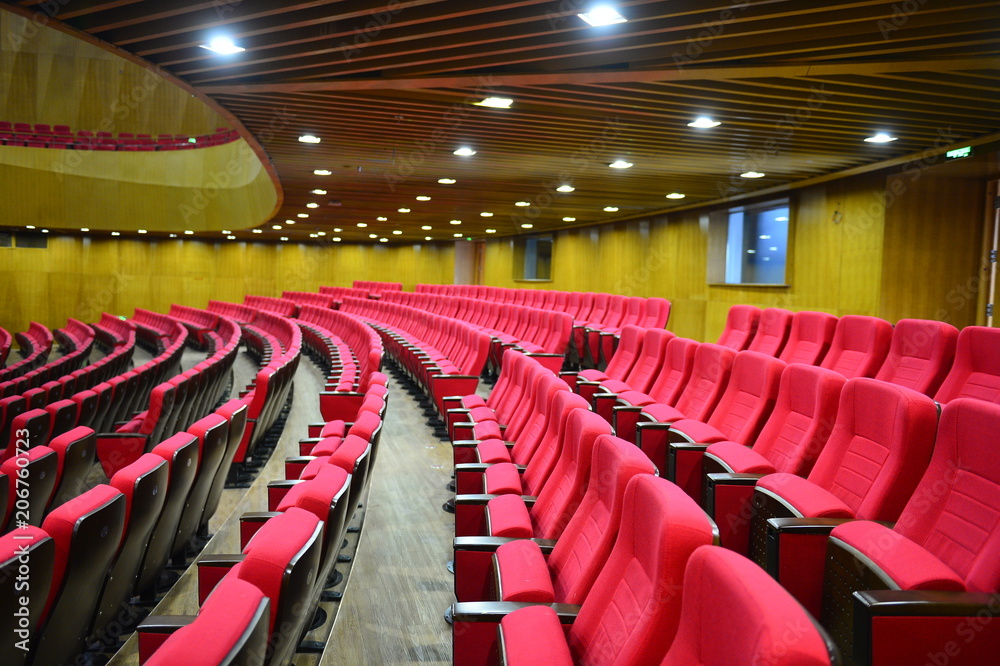 Fototapeta premium The auditorium seats
