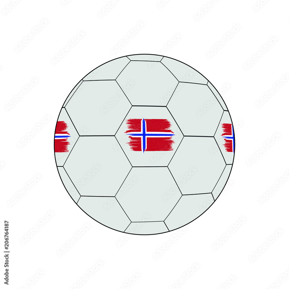 Obraz premium Ball Norwegen