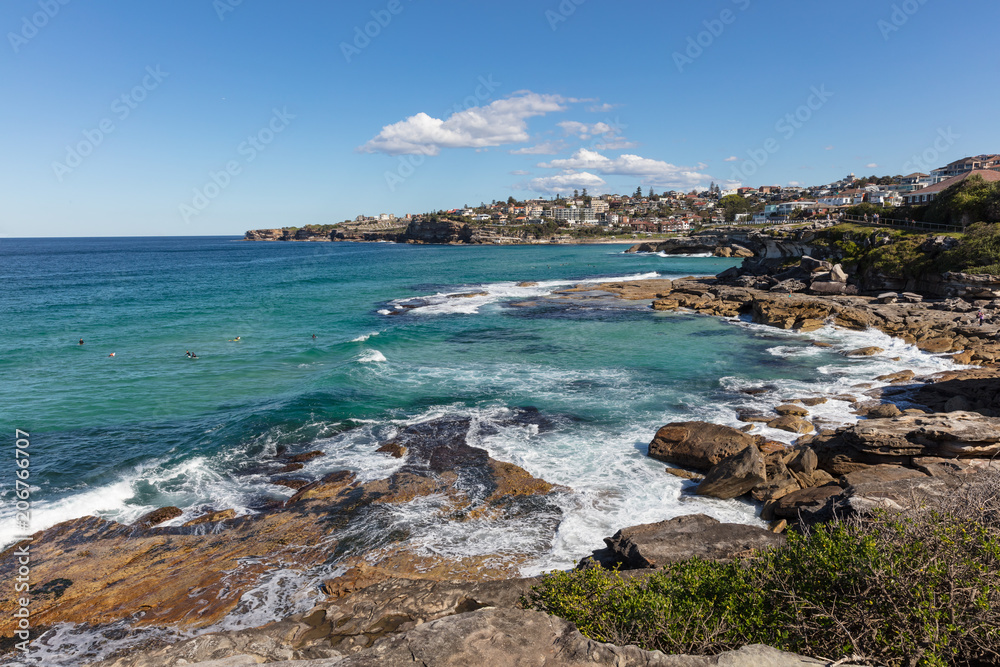 Bronte Beach, which is is located 7 kilometres east of the Sydney central business district.
