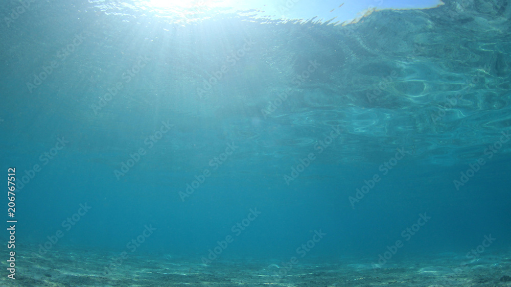 Obraz premium Underwater ocean background