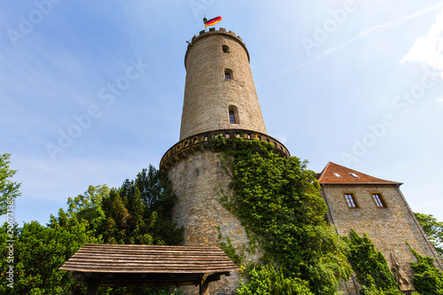 sparrenburg castle bielefeld germany in the summer