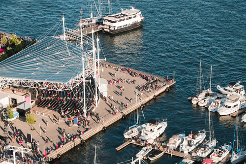 Photography Aerial view of Harbourfront Centre