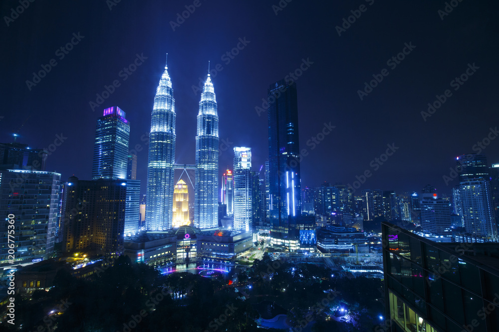 マレーシアの夜景