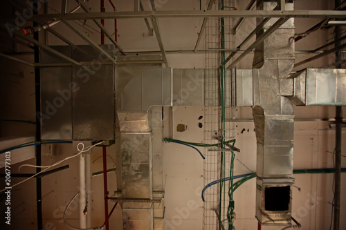Ventilation pipes Industrial air