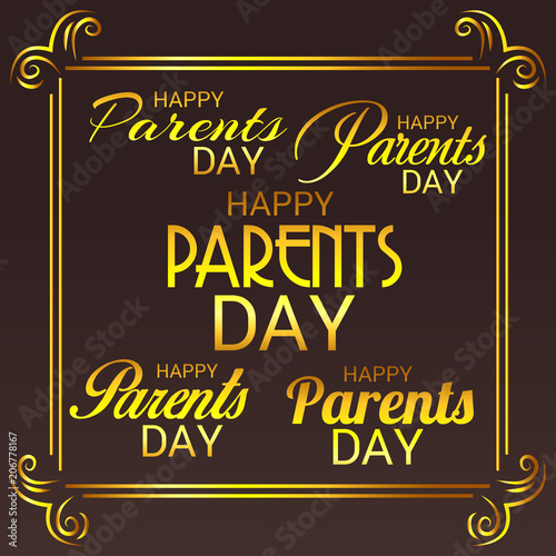 Happy Parents Day.