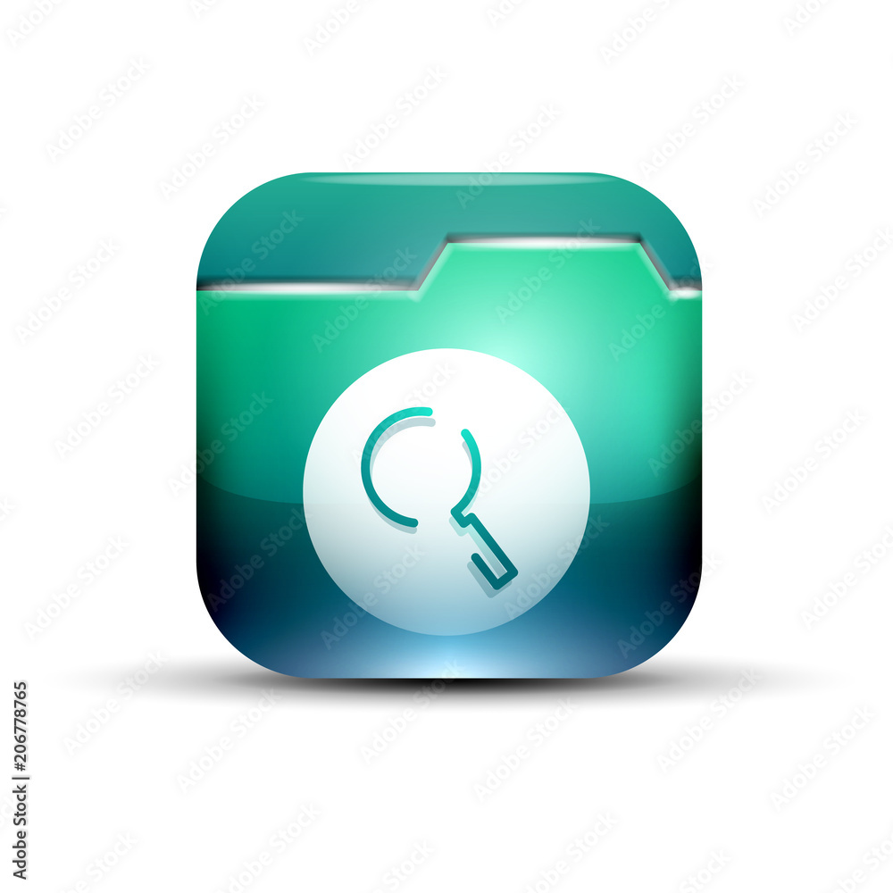 Search magnifyier web button, magnify icon. Modern magnifying glass sign, web site design or mobile app Search magnifyier web button, magnify icon. Modern magnifying glass sign, web site design or mobile app