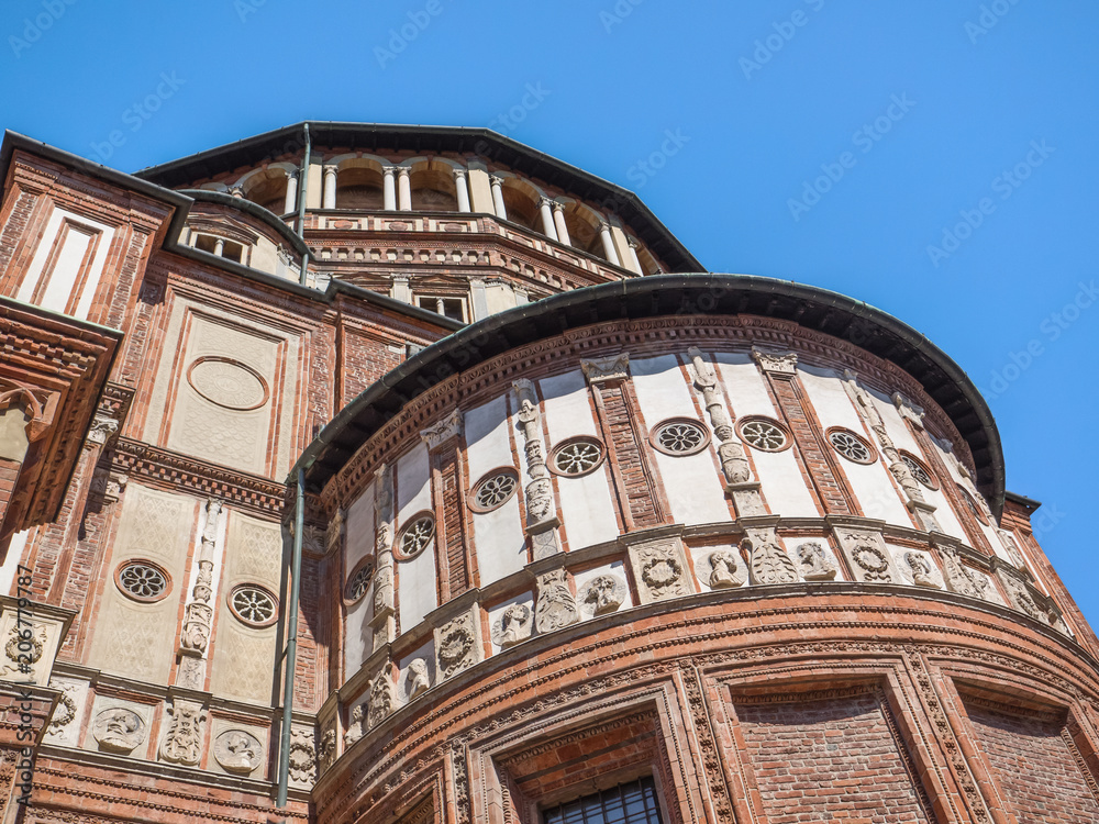 Santa Maria delle Grazie Renaissance sanctuary recognized by UNESCO as a World Heritage Site