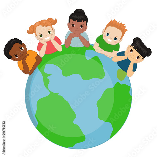 Children around the earth