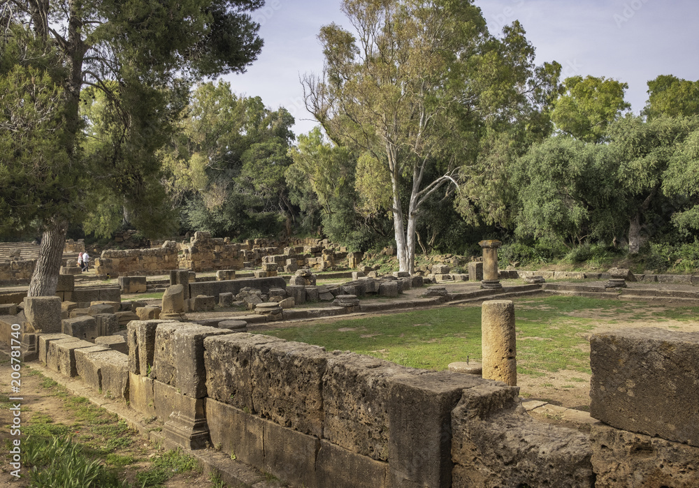 Roman ruins in Tipasa (Tipaza), Algeria