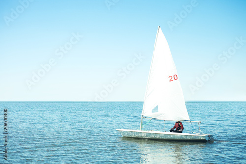 beautiful sailing boat
