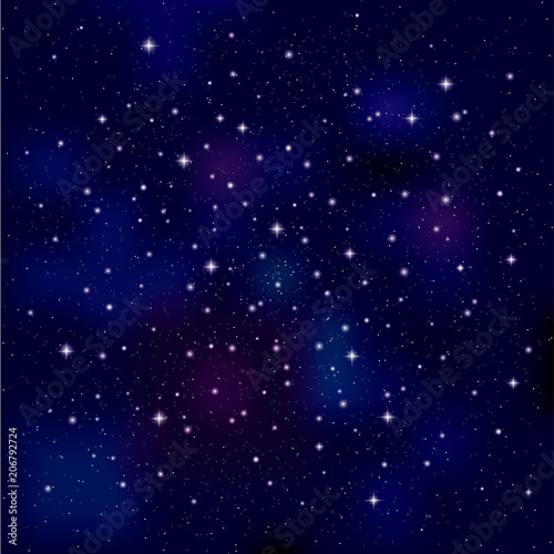 Night sky Stars in night sky The background uses a grid gradient tool.