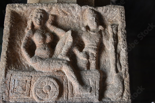 Chalukyan Hindu temples Navabrahma and Jogulamba temple, Alampur, Telengana, India photo