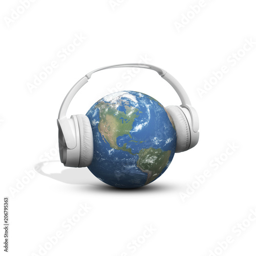World of music (Clipping Path)