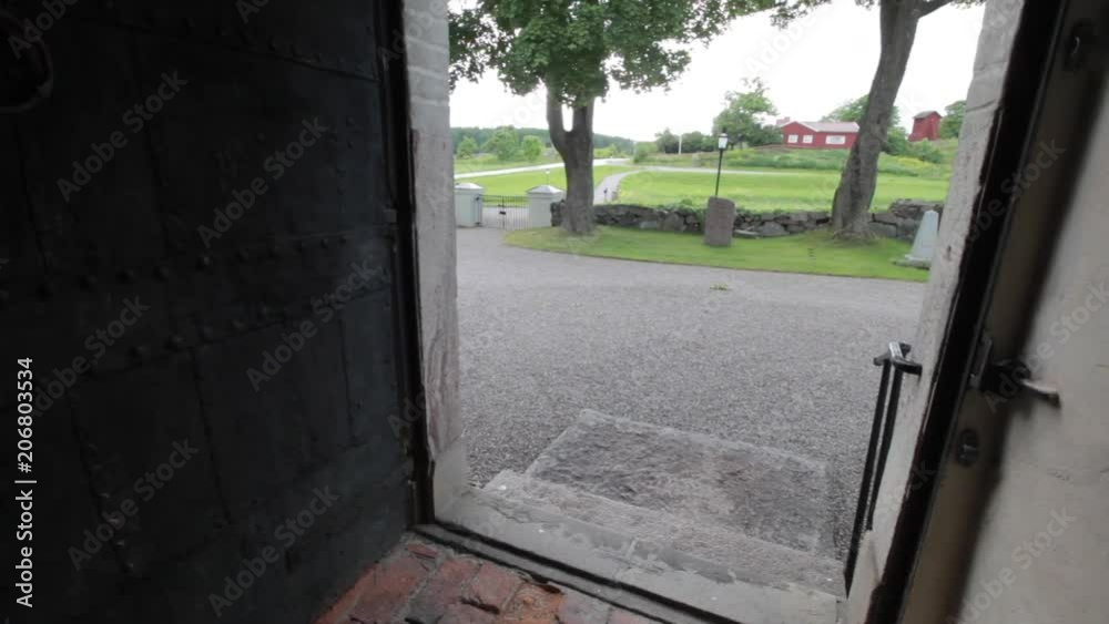 Church door cemetery Church door cemetery