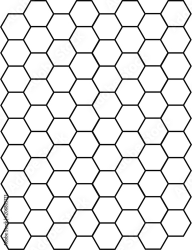 Pattern de prueba Hexagon