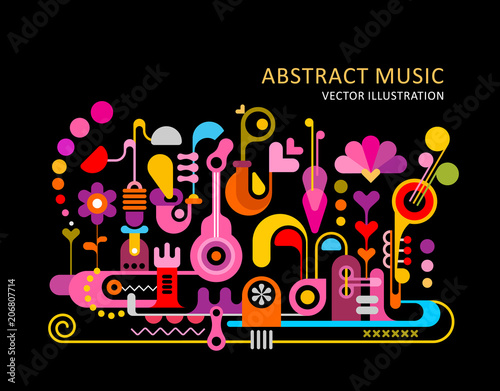 Abstract Music Background