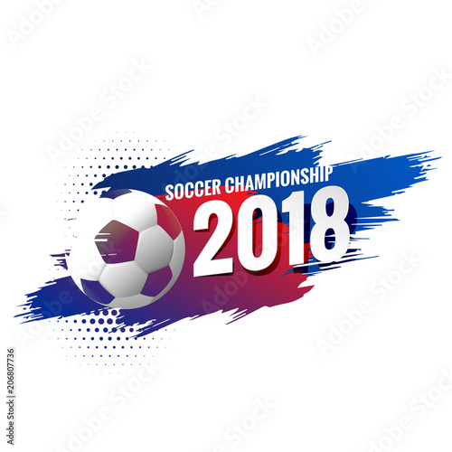 abstract football soccer championship background