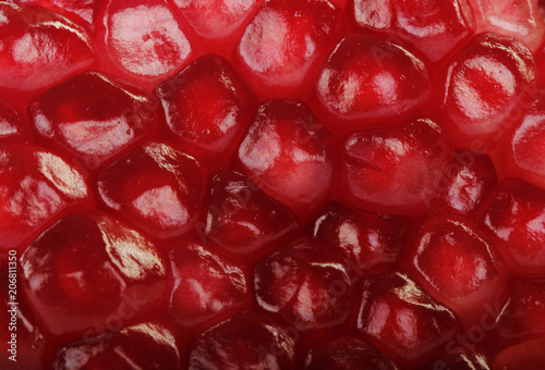 pomegranate berries background