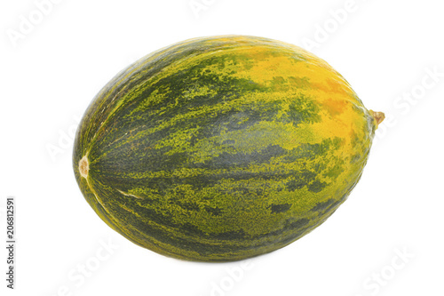 melon Piel de sapo  isolated on white background