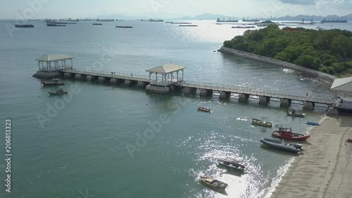  Asadang wood bridge at Sichang island Thailand, Koh Sichang, Beautiful Wood bridge in Thailand, Travel Thailand photo