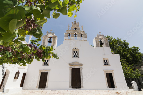 Fototapeta Naklejka Na Ścianę i Meble -  Filoty old church in Naxos island, Greece