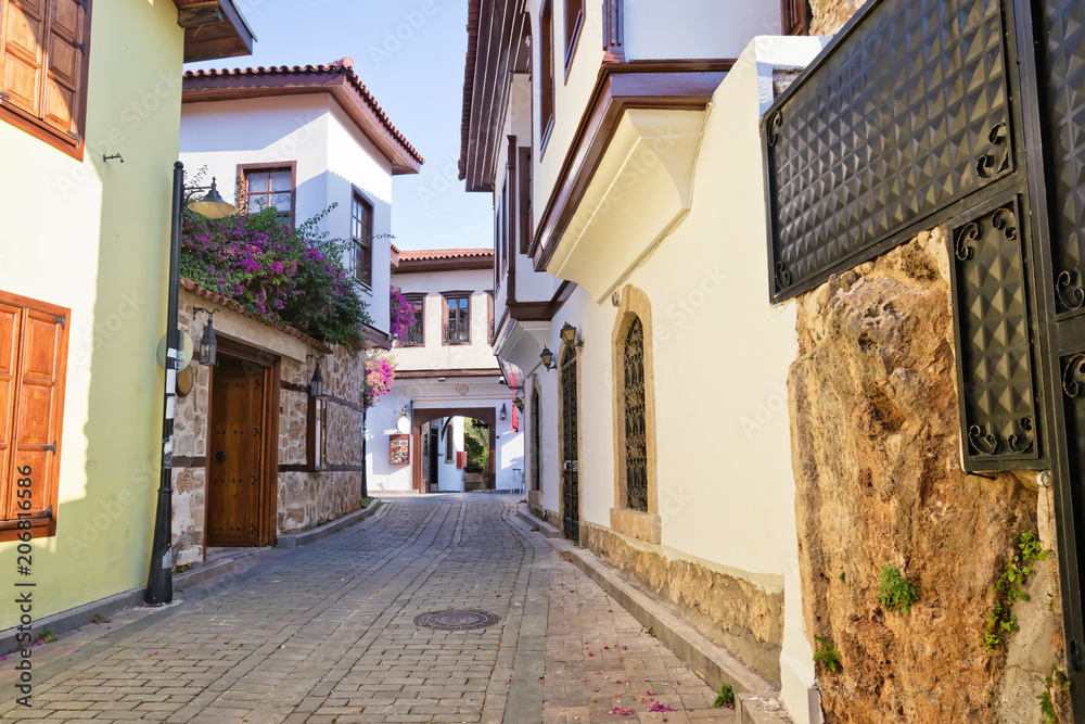 Narrow streets of the old town