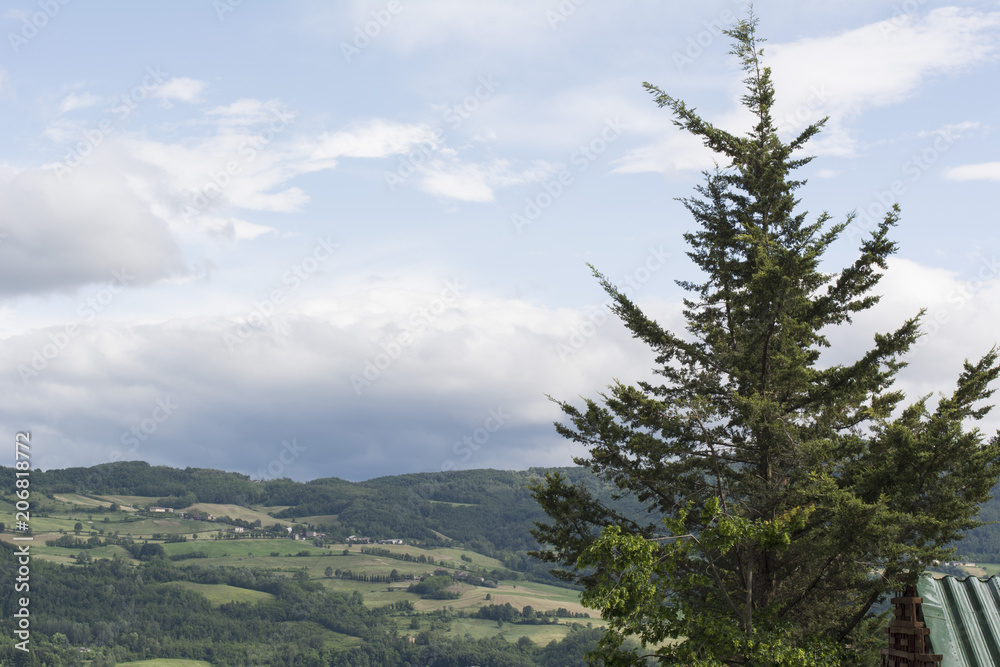 Paesaggi a Scrivellano di Travo (PC)
