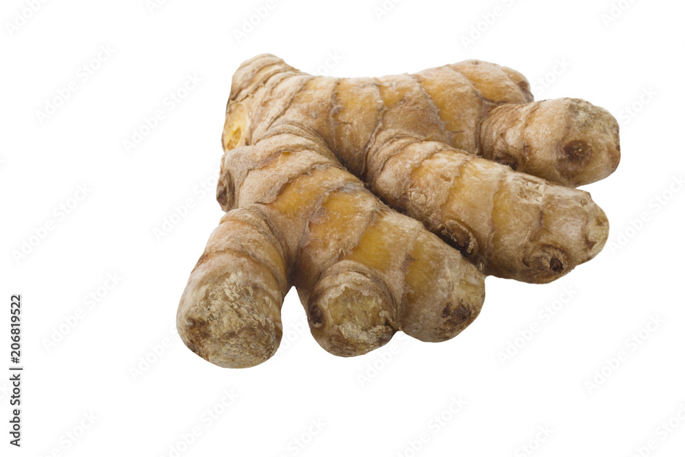 Fototapeta premium turmeric isolated on white