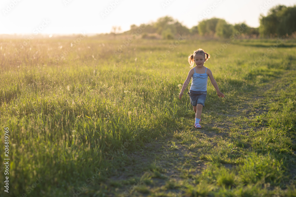 girl is three years old