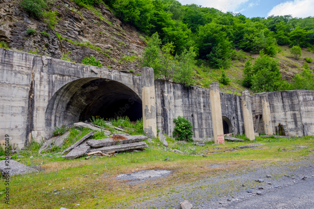 Abandoned tunnel, Georgia Abandoned tunnel, Georgia