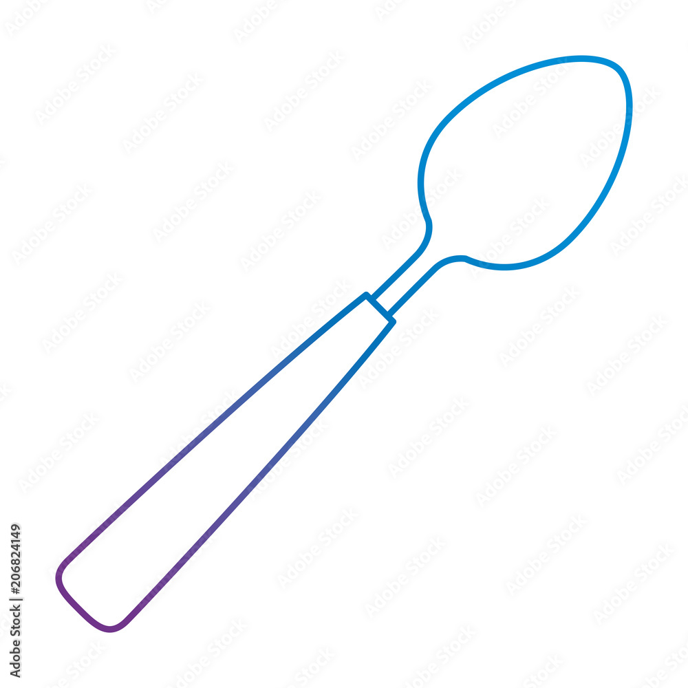 spoon cutlery tool icon vector illustration design spoon cutlery tool icon vector illustration design