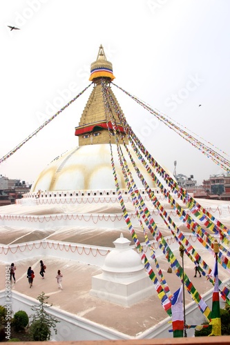 Boudhanath Stupa at Kathmandu - Nepal